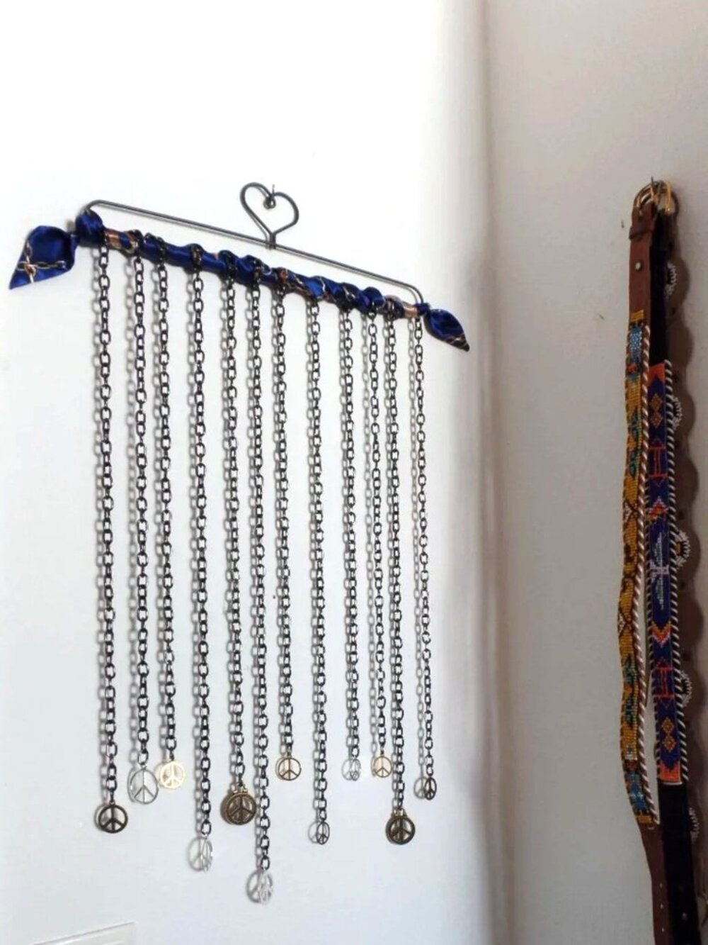 Peace Sign Chain Wall Swag Hand Crafted